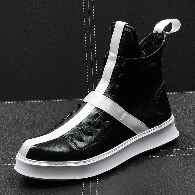 Ankle BootsThick Bottom Men High Top Shoes