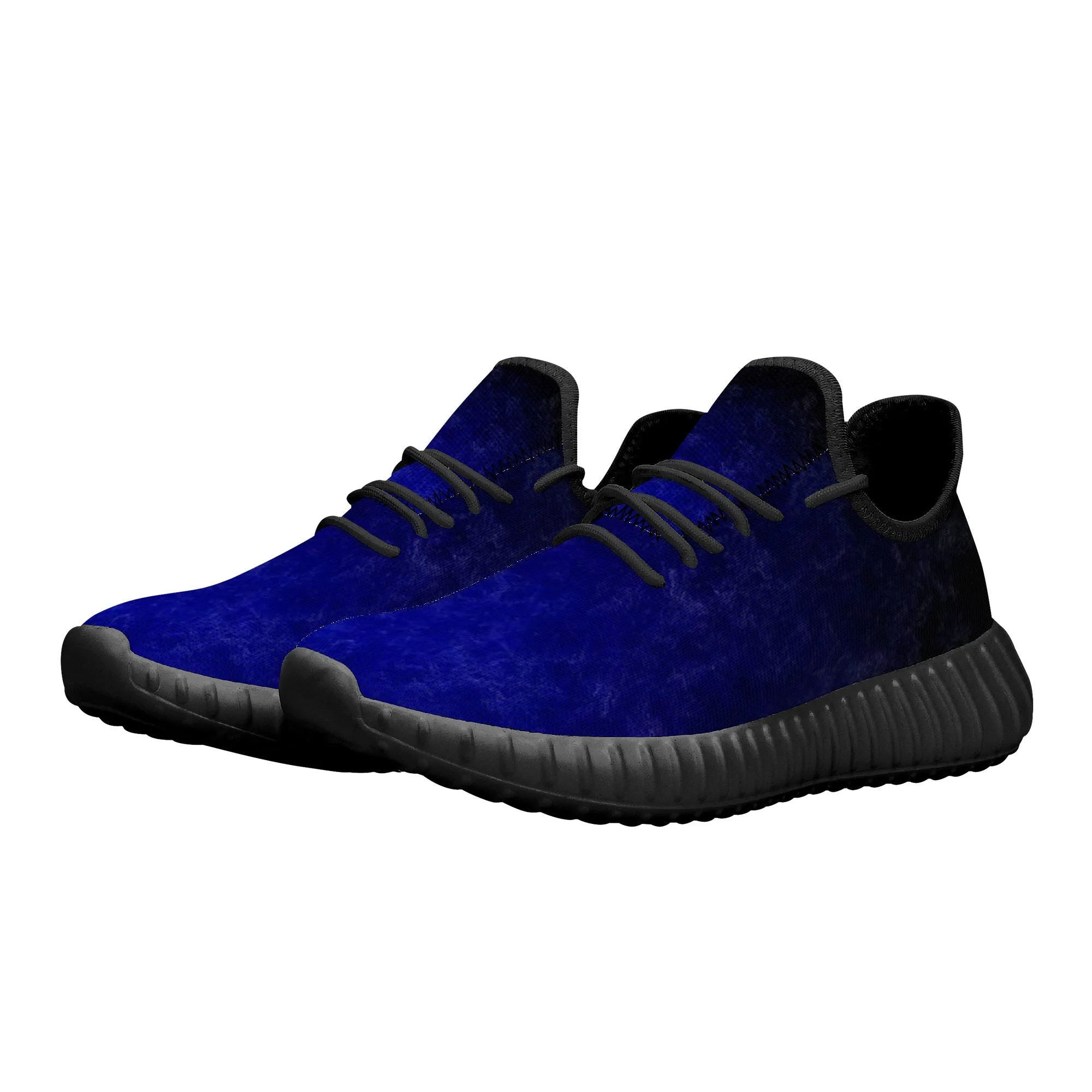 Blue to Black Fade Premium Sneakers