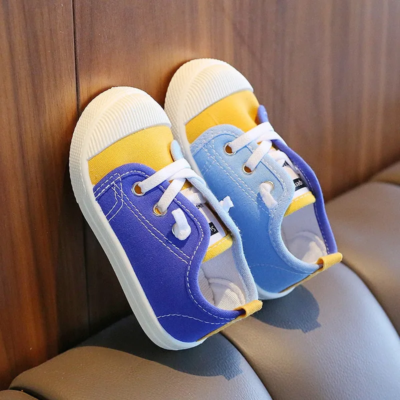 Boys Canvas Shoes Sneakers Girls Tennis Shoes