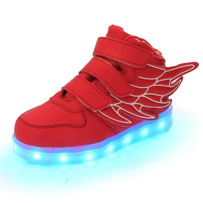 Children Glowing Sneakers Kid Luminous