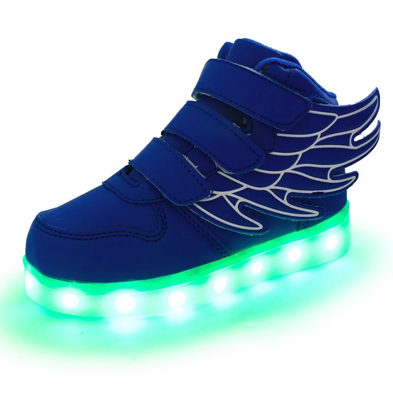 Children Glowing Sneakers Kid Luminous