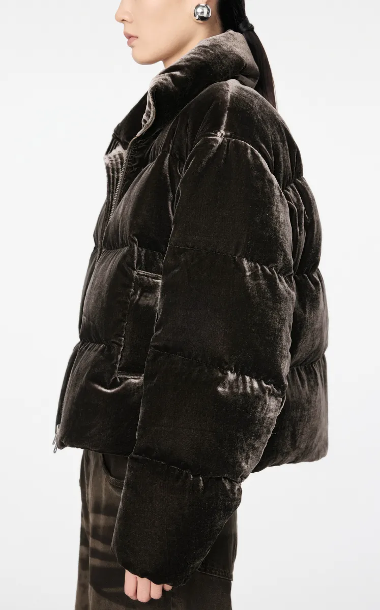 Coat / JNBY Silk-blend Puffer Jacket
