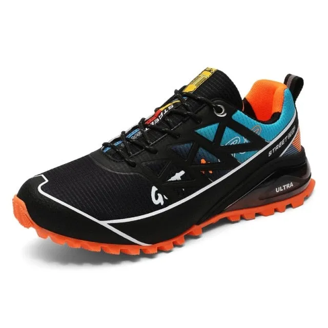 Fashion Ultralight Unisex Hiking Shoes Wear-resistant Shock Sneakers