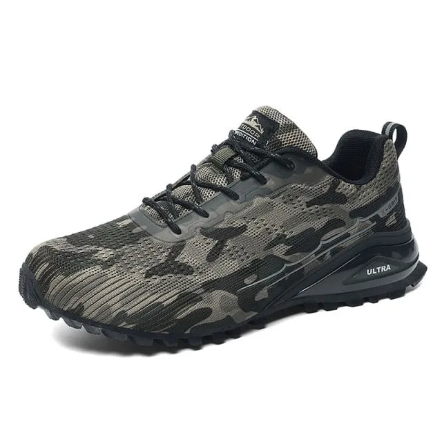 Fashion Ultralight Unisex Hiking Shoes Wear-resistant Shock Sneakers