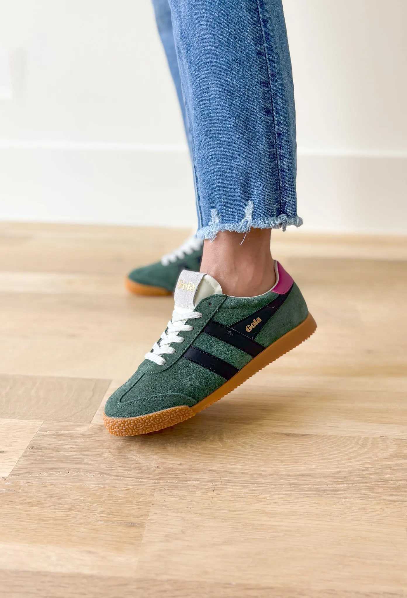 Gola Elan Sneakers in Evergreen