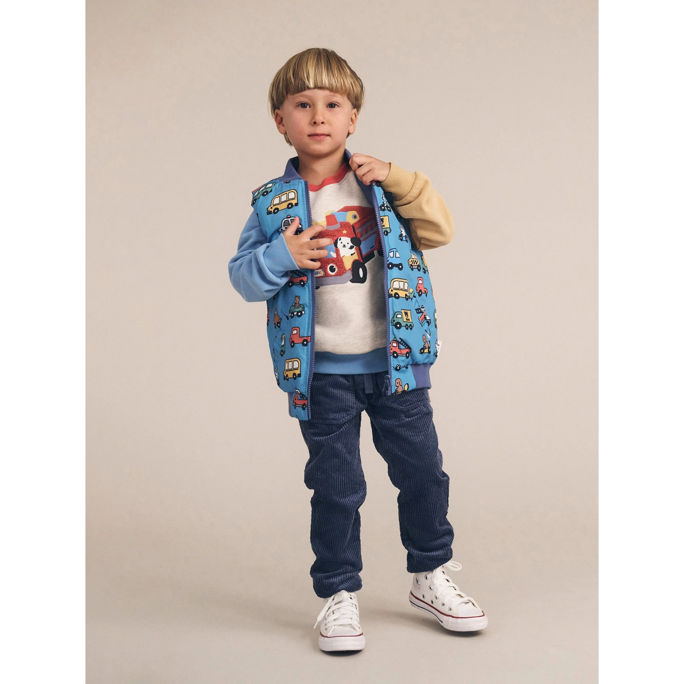 Huxmobile Reversible Puffer Vest