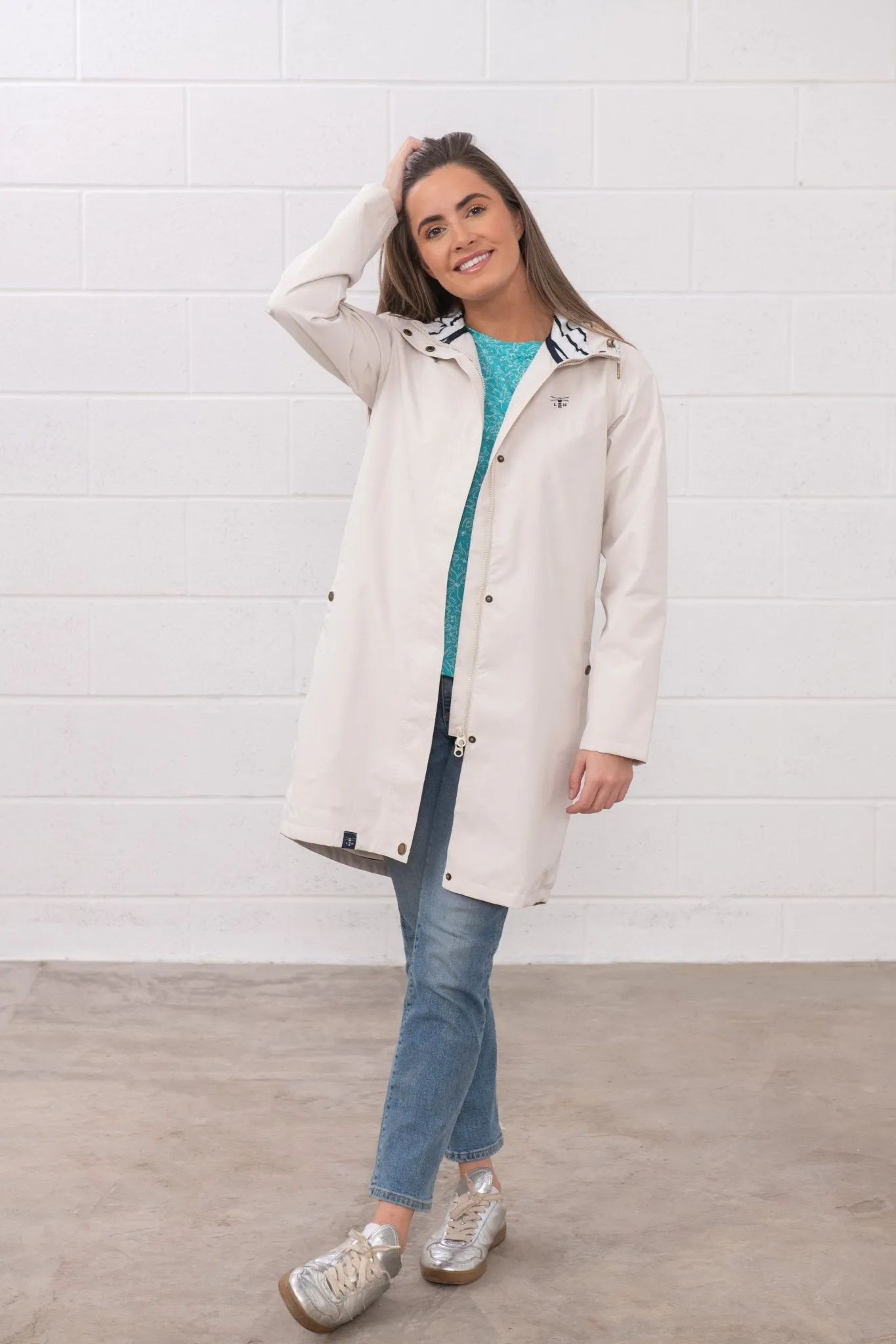 Long Beachcomber Jacket - Cream