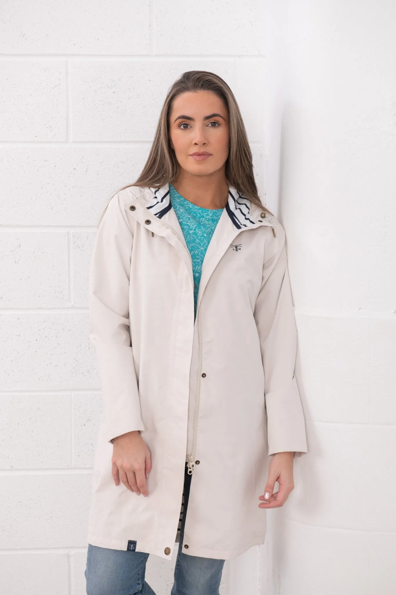 Long Beachcomber Jacket - Cream