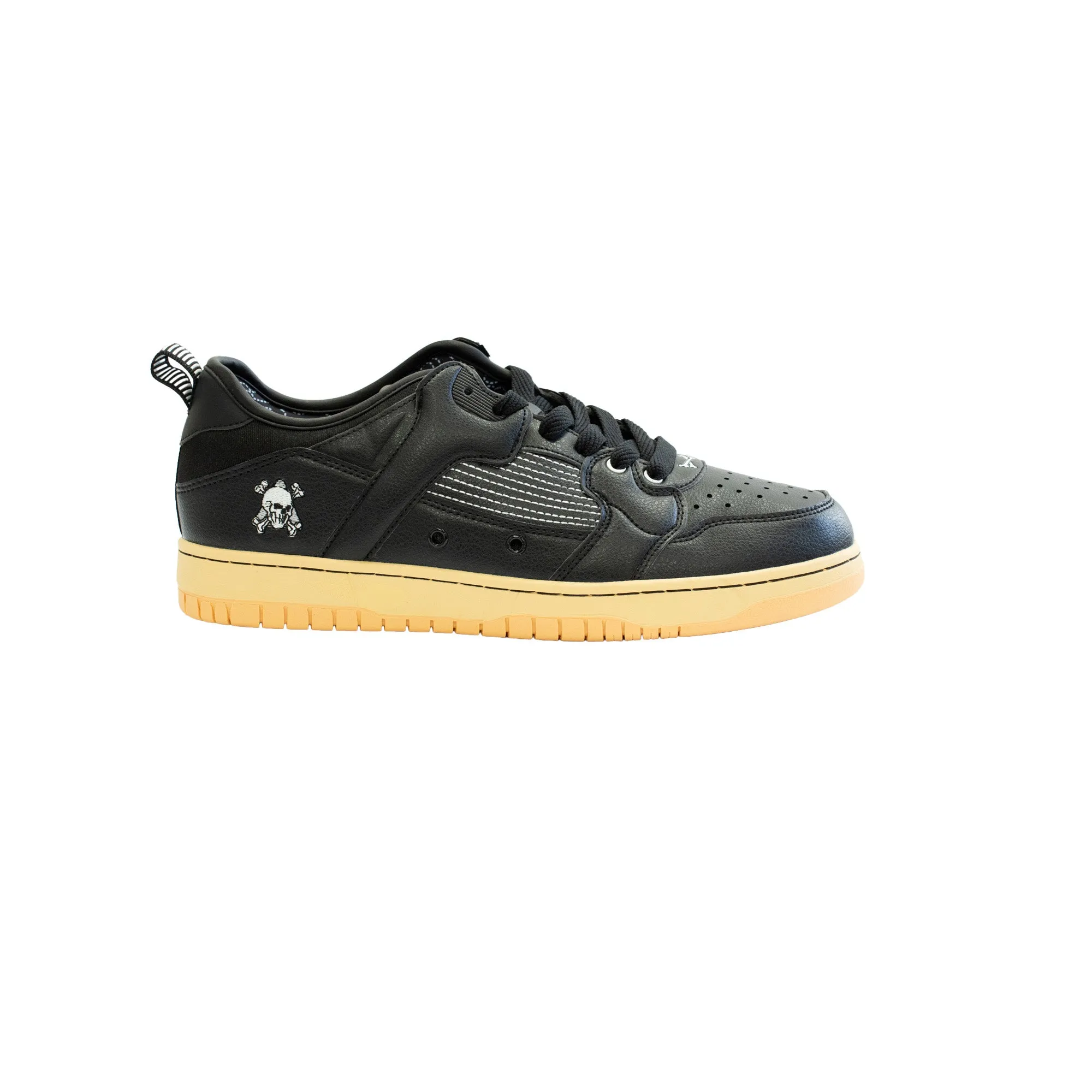 SKELETOR SNEAKERS (BLACK GUM)